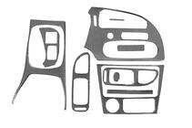 Mitsubishi Colt 1996–2004 Instrumentpanelskydd Aluminium foto 4