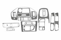 Mitsubishi Galant 1997–2003 Instrumentpanelskydd Aluminium foto 2
