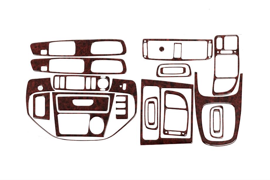 Mitsubishi Galant 1997–2003 Instrumentpanelskydd Aluminium Image
