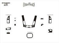 Mitsubishi L200 2006–2015 Instrumentpanelslister (13 delar) foto 4