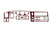 Mitsubishi Pajero Sport 1996–2007 Instrumentpanelsöverdrag (2002-2007) Aluminium foto 2