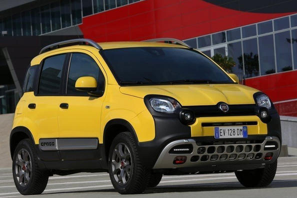 Test av crossoverversionen Fiat Panda Cross