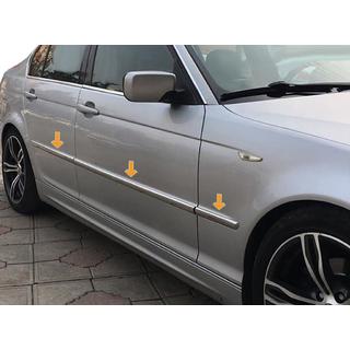 Kromlist till dörrlist (rostfritt stål) BMW 3-serie E46 1998–2006 foto 1