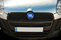 Fiat Emblem (blå, självhäftande) 95 mm foto 2