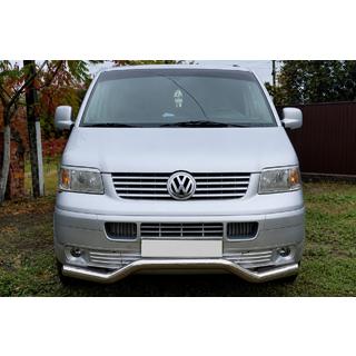 Främre frontbåge Wave ST007 (rostfritt) Volkswagen T5 Transporter 2003–2010 foto 1