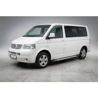Sidosteg Allmond Grey (2 st, aluminium) Volkswagen T5 Transporter 2003–2010 foto 1