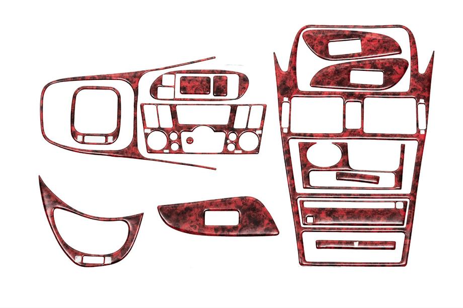 Nissan Almera N16 2000–2006 Instrumentpanelslister (03-06) Aluminium Image