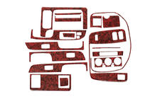 Nissan Patrol Y61 1997–2011 Instrumentpanelsinlägg (1998-2000) Aluminium foto 1