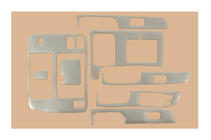 Nissan Patrol Y61 1997–2011 Instrumentpanelsinlägg (2000-2004) Aluminium foto 2