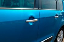 Citroen C-3 2009–2016 Dörrhandtagskåpor (4 st, rostfritt stål) foto 7