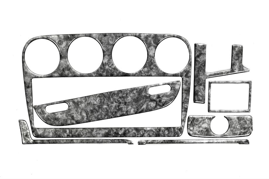 Opel Omega B 1994–2003 Instrumentpanelskydd (1993-1999) Aluminium Image