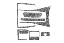 Opel Omega B 1994–2003 Instrumentpanelslister (1999-2003) Aluminium foto 6