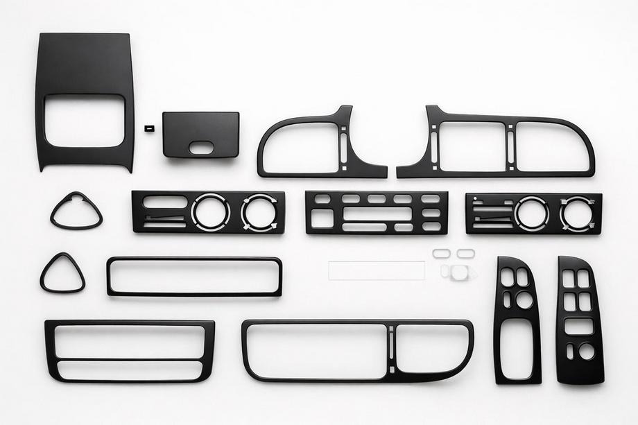 Peugeot 406 1995–2004 Instrumentpanelinlägg (Meric, 1995-1999) Aluminium Image