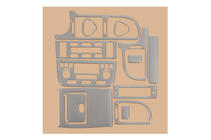 Peugeot 406 1995–2004 Instrumentpanelslister (Meric, 1999-2004) Aluminium foto 2