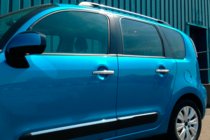 Citroen C-3 Picasso 2010–2017 Dörrhandtagskåpor (4 st, rostfritt stål) Carmos - turkiskt stål foto 1