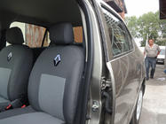 Dacia Logan II 2013–2022 Sätesöverdrag (tyg, Classik) foto 5