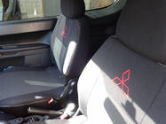 Mitsubishi Colt 2004–2012 Sätesöverdrag (tyg, Classik) foto 4