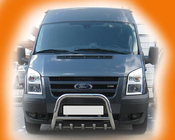 Ford Transit 2000–2014 Frontbåge WT003 (2006-2014, rostfritt) foto 5