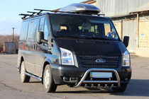 Ford Transit 2000–2014 Frontbåge WT003 (2006-2014, rostfritt) foto 2