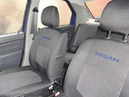 Renault Logan I 2005–2008 Sätesöverdrag (tyg, Classik) foto 8