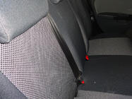 Seat Leon 2005–2012 Sätesöverdrag (tyg, Classik) foto 30