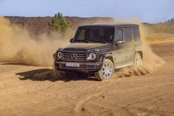 Test av legendariska Mercedes-Benz G-Class i ny generation
