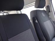 Volkswagen T5 Caravelle 2004–2010 Sätesöverdrag (tyg, Classik) Fram (1+1) foto 4