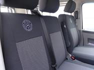 Volkswagen T5 Caravelle 2004–2010 Sätesöverdrag (tyg, Classik) Fram (1+1) foto 10