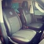 Volkswagen T5 Caravelle 2004–2010 Bilklädslar (ekoläder och tyg, Premium) Hela kupén + framsäten (1+1) foto 7
