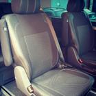 Volkswagen T5 Caravelle 2004–2010 Bilklädslar (ekoläder och tyg, Premium) Hela kupén + framsäten (1+1) foto 6