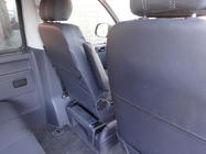 Volkswagen T5 2010–2015 Sätesöverdrag (konstläder↗tyg, Premium) Komplett sats ↗ framsäten (2↗1) foto 7