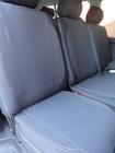 Volkswagen T5 2010–2015 Sätesöverdrag (konstläder↗tyg, Premium) Komplett sats ↗ framsäten (2↗1) foto 8