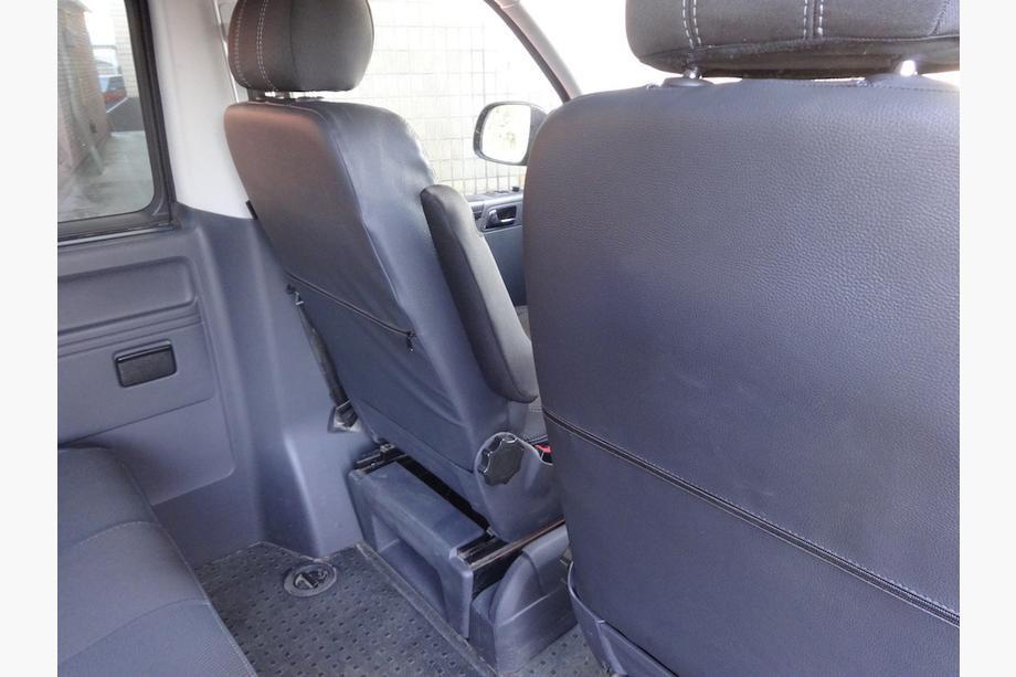Volkswagen T5 2010–2015 Sätesöverdrag (konstläder↗tyg, Premium) Fram (2+1) Foto 7