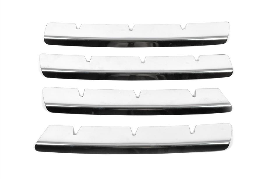 Volkswagen Touareg 2002–2010 Grillister (4 st, rostfritt) 2008-2010 Foto 4