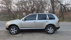 Volkswagen Touareg 2002–2010 Kromlister för dörrstolpar (6 st, rostfritt stål) foto 1