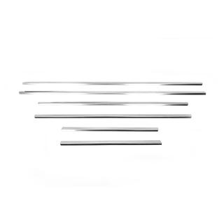 Nedre fönsterlister (6 st, rostfritt) Volkswagen Touareg 2002–2010 foto 3