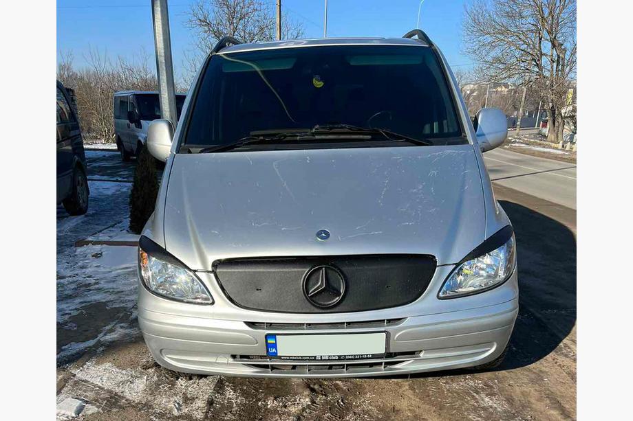 Mercedes Vito W639 2004–2014 Vintertäckning till grill (2003-2010) Blank Image