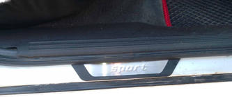 Opel Vectra A 1987–1995 Flexill kromade instegslister (4 st) Exklusiv foto 1