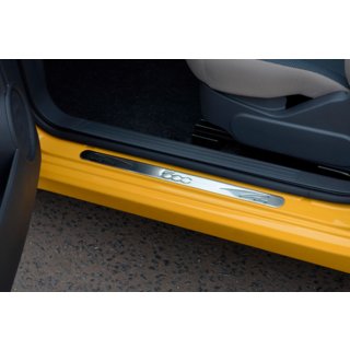 Instegslister 500 (OmsaLine, 2 st, rostfritt stål) Fiat 500/500L 2013–2022 foto 3