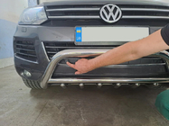 Volkswagen Touareg 2010–2018 Frontbåge WT003 (rostfritt stål) foto 3