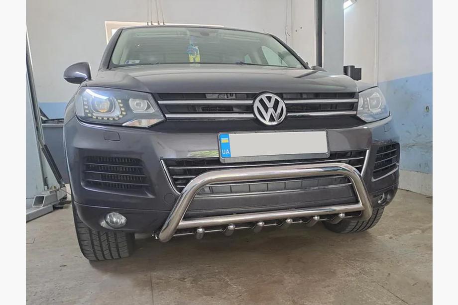 Volkswagen Touareg 2010–2018 Frontbåge WT003 (rostfritt stål) Image