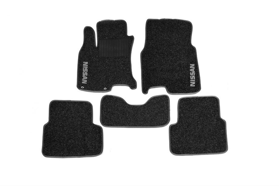 Nissan Qashqai 2007–2010 Textilmattor för kupén (Velgum) Image