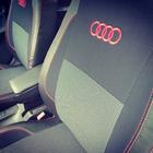Audi A4 B5 1994–2001 Sätesöverdrag (konstläder↗tyg, Premium) foto 2