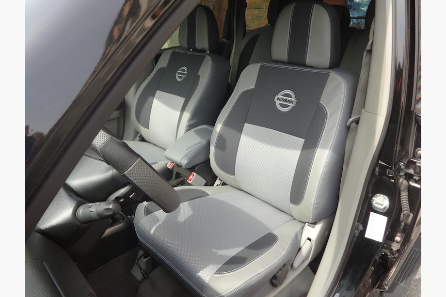 Nissan X-trail T30 2002–2007 Sätesöverdrag (konstläder↗tyg, Premium) Foto 7