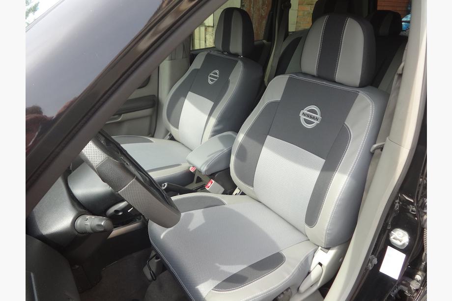 Nissan X-trail T30 2002–2007 Sätesöverdrag (konstläder↗tyg, Premium) Foto 8