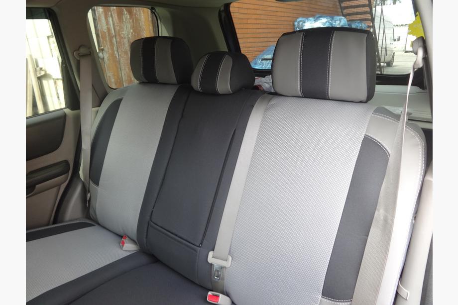 Nissan X-trail T30 2002–2007 Sätesöverdrag (konstläder↗tyg, Premium) Foto 9