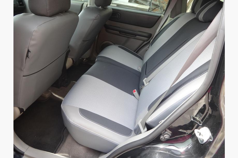 Nissan X-trail T30 2002–2007 Sätesöverdrag (konstläder↗tyg, Premium) Foto 10