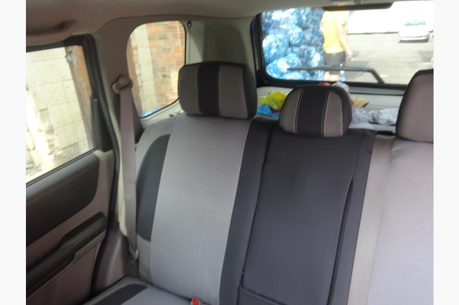 Nissan X-trail T30 2002–2007 Sätesöverdrag (konstläder↗tyg, Premium) Foto 12