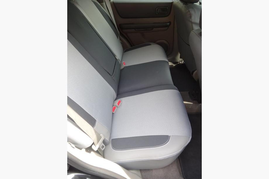 Nissan X-trail T30 2002–2007 Sätesöverdrag (konstläder↗tyg, Premium) Foto 21