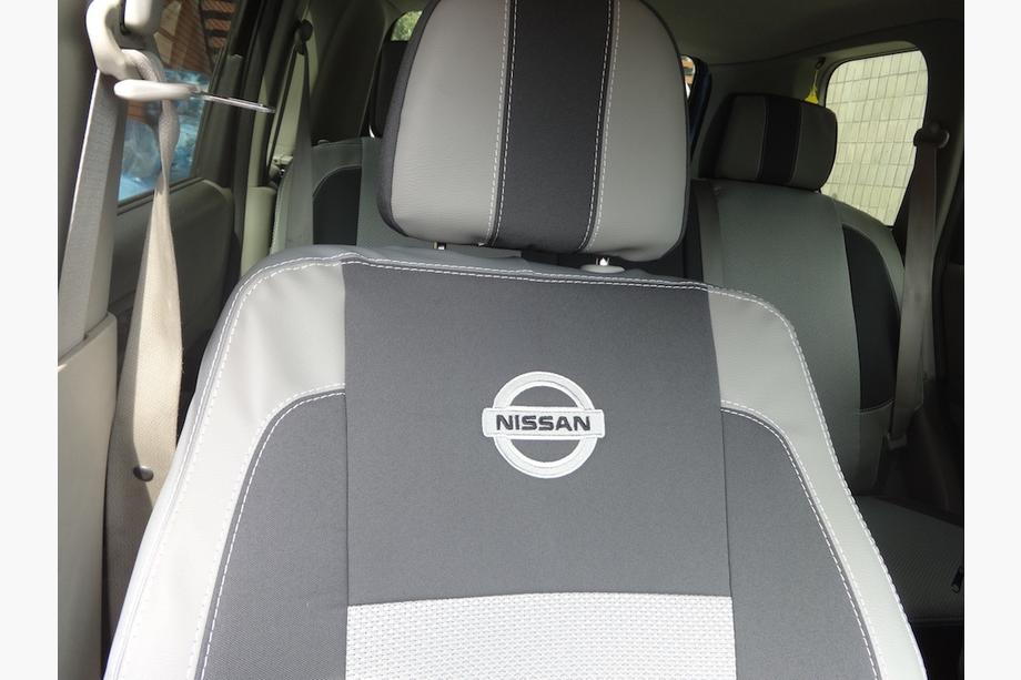 Nissan X-trail T30 2002–2007 Sätesöverdrag (konstläder↗tyg, Premium) Foto 27